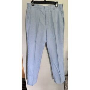 Tailored Classics By Levi Strauss Pleated Dress Pants‎ Men 32X31 Blue Casual 70s